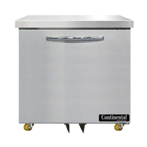 Continental SWF32N-U 32" W Undercounter Freezer w/ (1) Section & (1) Door, 115v-cityfoodequipment.com