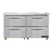 Continental SW48N-U-D 48" W Undercounter Refrigerator w/ (2) Sections & (4) Drawers, 115v-cityfoodequipment.com