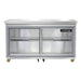 Continental SW48NSGD-U 48" W Undercounter Refrigerator w/ (2) Sections & (2) Doors, 115v-cityfoodequipment.com