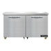 Continental SW48N-U 48" W Undercounter Refrigerator w/ (2) Sections & (2) Doors, 115v-cityfoodequipment.com
