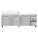 Continental RA93SN12 93" Sandwich/Salad Prep Table w/ Refrigerated Base, 115v-cityfoodequipment.com