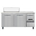 Continental RA68SN10 68" Sandwich/Salad Prep Table w/ Refrigerated Base, 115v-cityfoodequipment.com