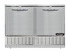 Continental UCF48N 48" Undercounter Freezer w/ (2) Sections & (2) Doors, 115v-cityfoodequipment.com