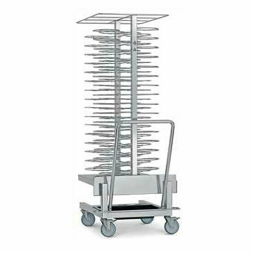 Convotherm CPRT2020-4 Transport Trolley W/ 98 Plate Capacity For 20.20 Combi Ovens-cityfoodequipment.com