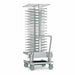 Convotherm CPRT2020-4 Transport Trolley W/ 98 Plate Capacity For 20.20 Combi Ovens-cityfoodequipment.com