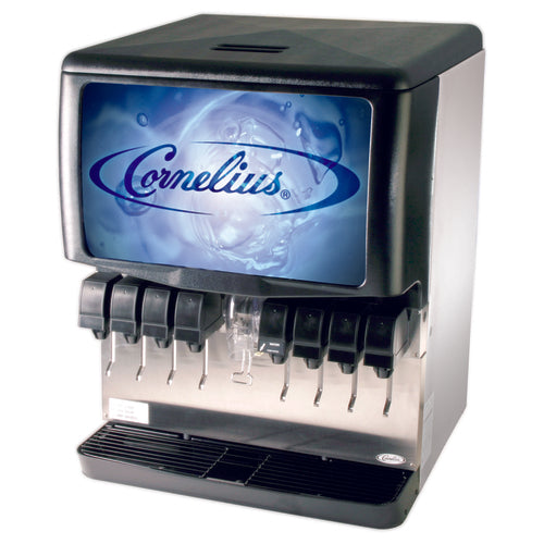 Cornelius 621052806 Countertop Cube Ice & Soft Drink Dispenser - 250 lb Storage, Cup Fill, 115v-cityfoodequipment.com