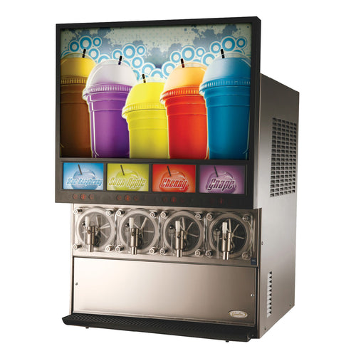 Cornelius 621466142 29" Viper™ Frozen Drink Machine w/ (4) 1 1/4 gal Bowls - 230v-cityfoodequipment.com