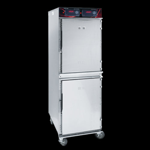 Cres Cor 1200HHSS2DX Full Height Insulated Mobile Heated Cabinet w/ (16) Pan Capacity, 120v-cityfoodequipment.com