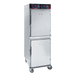 Cres Cor 1200HHSS2DX Full Height Insulated Mobile Heated Cabinet W/ (16) Pan Capacity, 120v-cityfoodequipment.com