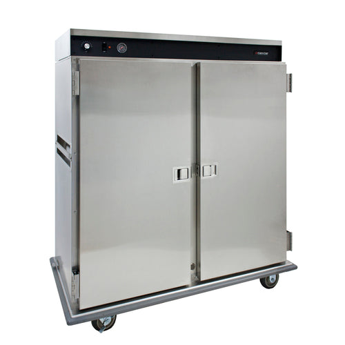 Cres Cor CCB-120A Heated Banquet Cart - (120) Plate Capacity, Stainless, 120v-cityfoodequipment.com