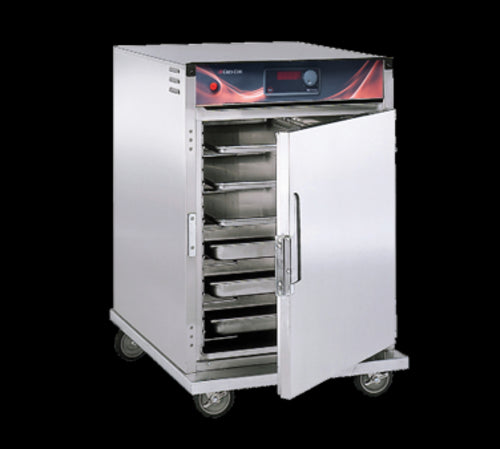 Cres Cor H-137-SUA-6D 1/2 Height Insulated Mobile Heated Cabinet w/ (6) Pan Capacity, 120v-cityfoodequipment.com