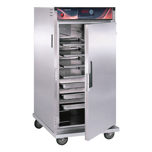 Cres Cor H-137-SUA-9D 3/4 Height Insulated Mobile Heated Cabinet w/ (9) Pan Capacity, 120v-cityfoodequipment.com