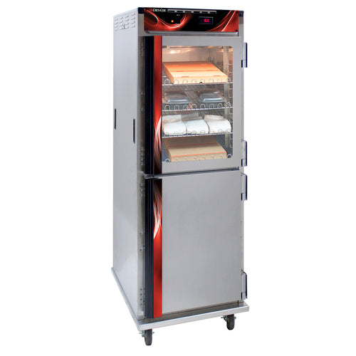 Cres Cor H-138-NPS-CC3MC5Q Full Height Insulated Mobile Heated Cabinet w/ (12) Pan Capacity, 120v-cityfoodequipment.com