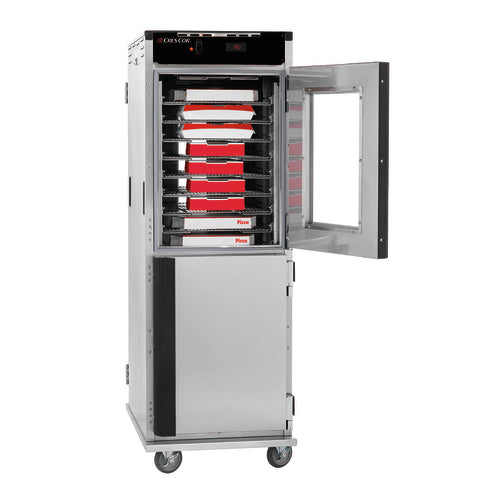 Cres Cor H-138-NPS-CC3MQ Full Height Insulated Mobile Heated Cabinet w/ (12) Pan Capacity, 120v-cityfoodequipment.com