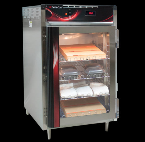 Cres Cor H-138-NS-CC1MC5Q 1/2 Height Insulated Stationary Heated Cabinet w/ (4) Pan Capacity, 120v-cityfoodequipment.com