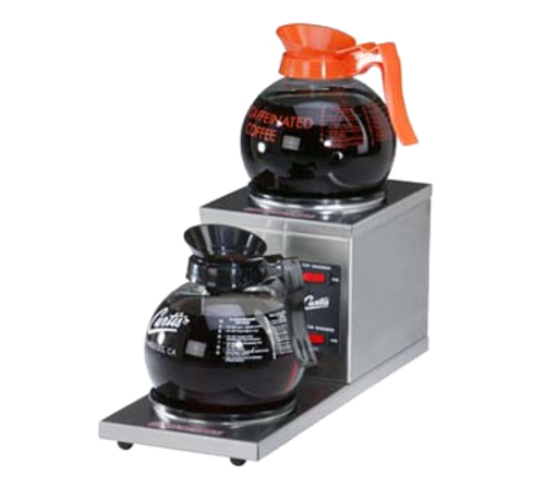 Curtis AW-2S-10 2 Station Step-Up Coffee Pot Warmer, 120v-cityfoodequipment.com