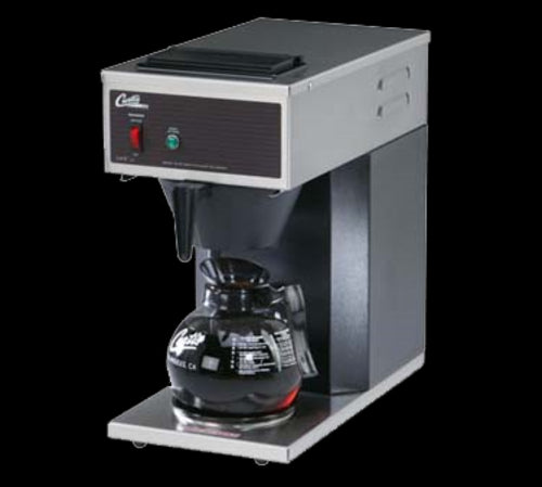 Curtis CAFE1DB10A000 Airpot PourOver Coffee Brewer w/ (1) Lower Warmer, 1 9/10 L Capacity, Manual Fill, 120v-cityfoodequipment.com