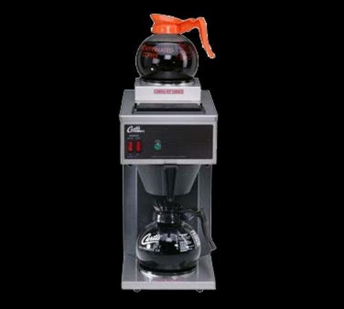 Curtis CAFE2DB10A000 Airpot PourOver Coffee Brewer w/ (1) Lower & (1) Upper Warmer, 1 9/10 L Capacity, Manual Fill, 120v-cityfoodequipment.com