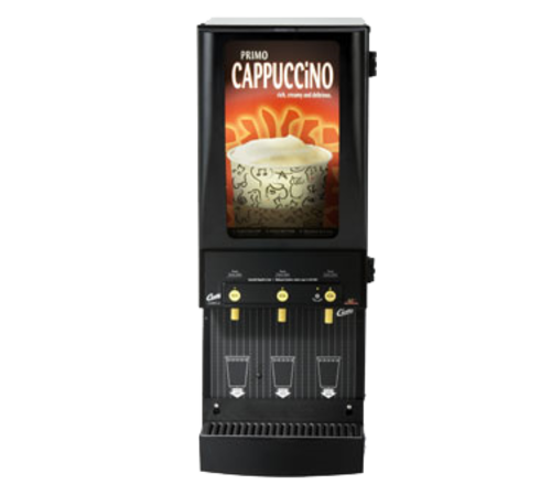 Curtis CAFEPC3CL10000 Cappuccino Machine W/ (1) 4 Lb Hopper & (3) Dispenser, 120v-cityfoodequipment.com
