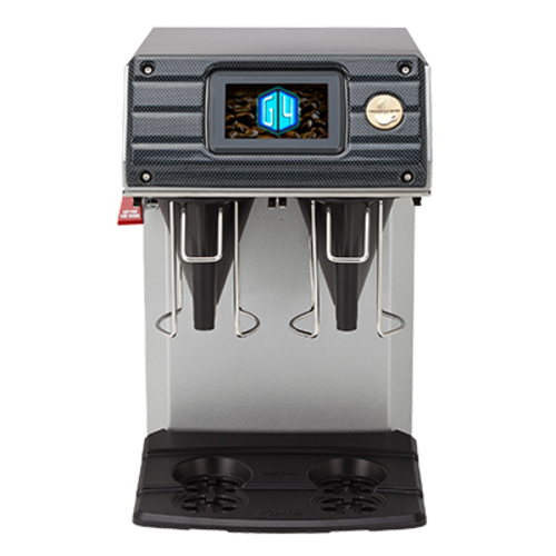 Curtis CGC 1 7/10 Gal Twin Brew Single Cup Coffee Brewer W/ Digital Controls, 110v-cityfoodequipment.com
