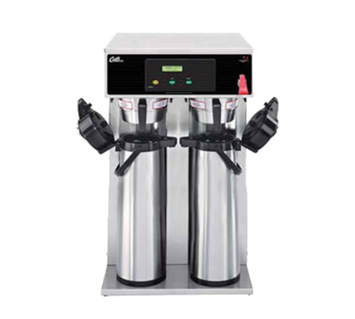 Curtis D1000GH13A000 3 Gal Twin Airpot Coffee Brewer W/ Digital Programming, 220v/1ph-cityfoodequipment.com