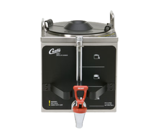 Curtis GEM-3D 1 1/2 Gal Coffee Satellite Dispenser W/ Decaf Faucet-cityfoodequipment.com