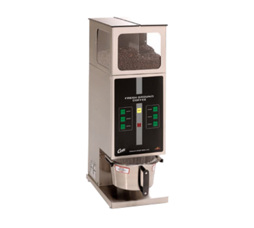 Curtis ILGD-10 Automatic Twin Coffee Grinder W/ (2) 7 1/2 Lb Hoppers, Digital, 120v-cityfoodequipment.com