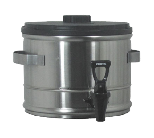 Curtis TC15S 1 1/2 Gal Round Iced Tea Dispenser W/ Handles-cityfoodequipment.com