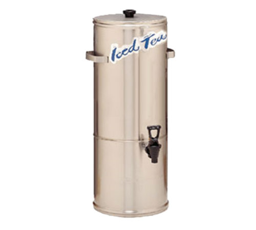 Curtis TC-5H-S 5 Gal Round Iced Tea Dispenser W/ Handles-cityfoodequipment.com