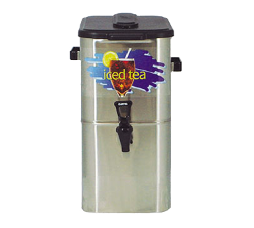 Curtis TCO417A000 4 Gal Oval Iced Tea Dispenser W/ Handles-cityfoodequipment.com