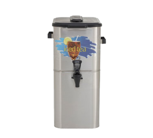 Curtis TCO419A000 4 Gal Oval Iced Tea Dispenser W/ Handles-cityfoodequipment.com