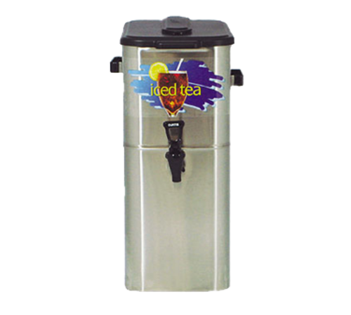 Curtis TCO421A000 4 Gal Oval Iced Tea Dispenser W/ Handles-cityfoodequipment.com
