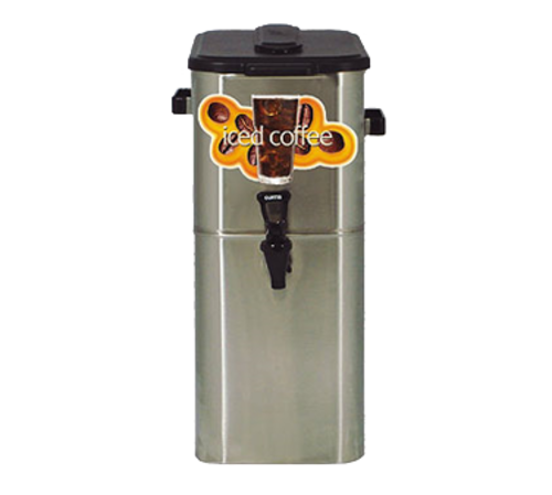 Curtis TCOC421G000 4 Gal Oval Iced Tea Dispenser W/ Handles-cityfoodequipment.com