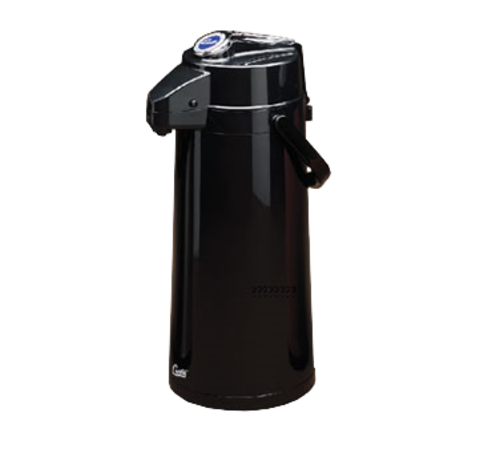 Curtis TLXA2203G000 2 1/5 Liter Lever Action Airpot, Glass Liner, Black-cityfoodequipment.com