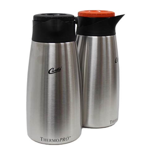 Curtis TLXP1901S000D 1 9/10 Liter Airpot Dispenser W/ Literever Action, Aliterliter Stainless-cityfoodequipment.com