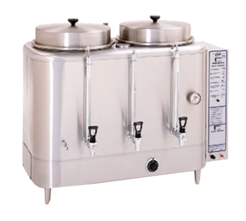 Schaerer URN-1000-12 10 Gal High Volume Brewer Coffee Urn W/ 2 Tank, 220v-cityfoodequipment.com