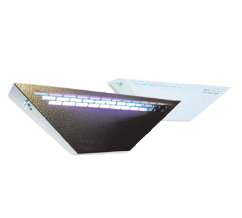 Curtron BL100-W-COMBO Silent Fly Trap W/ Replacement Glue Boards - 15 Watt UV Light, Covers 900 Sq. Ft., White-cityfoodequipment.com