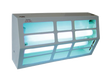 Curtron BL300 Powder-Coated Silent Fly Trap W/ 80 Watt UV Light, Covers 1800 Sq Ft, White-cityfoodequipment.com