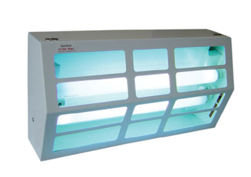 Curtron BL300 Powder-Coated Silent Fly Trap W/ 80 Watt UV Light, Covers 1800 Sq Ft, White-cityfoodequipment.com