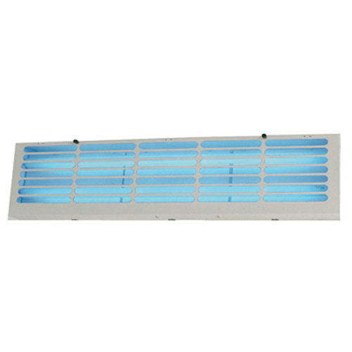 Curtron BL400 Food Production Silent Fly Trap W/ 80 Watt UV Light, Covers 3500 Sq Ft, White-cityfoodequipment.com
