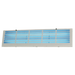 Curtron BL400 Food Production Silent Fly Trap W/ 80 Watt UV Light, Covers 3500 Sq Ft, White-cityfoodequipment.com