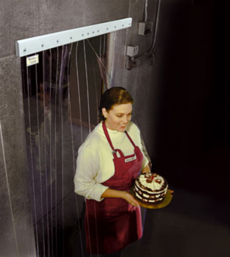 Curtron CZN-6-PR-86-4PK 86" Curtronizer® Replacement Strips - 6" Wide Strips, PVC-cityfoodequipment.com