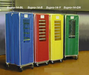 Curtron SUPRO-14-R Rack Cover W/ Clear PVC Window, Red-cityfoodequipment.com