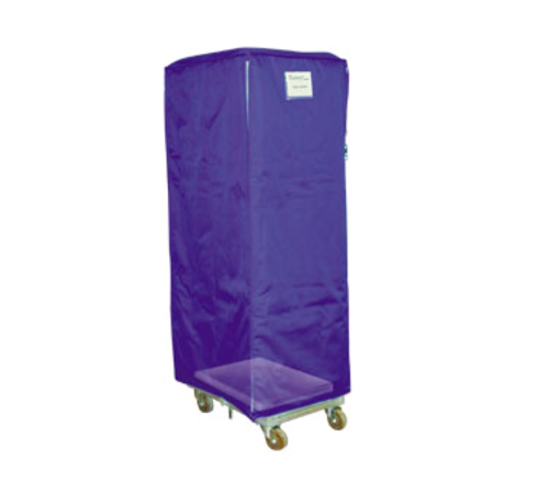 Curtron SUPRO-IC-BL Rack Cover W/ Side Load & Insulated Bottom Pad, Blue-cityfoodequipment.com
