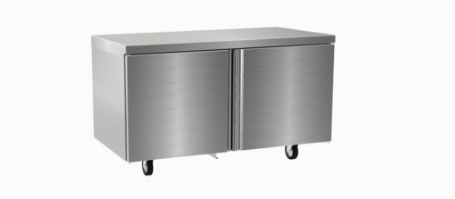 Delfield 4460NP 60"W Undercounter Refrigerator w/ (2) Sections & (2) Doors, 115v-cityfoodequipment.com