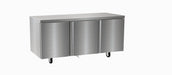 Delfield 4472NP 72"W Undercounter Refrigerator w/ (3) Sections & (3) Doors, 115v-cityfoodequipment.com