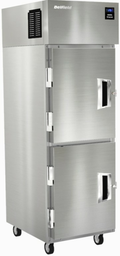 Delfield 6025XL-SH 25 1/2" One Section Reach In Refrigerator, (2) Right Hinge Solid Door-cityfoodequipment.com