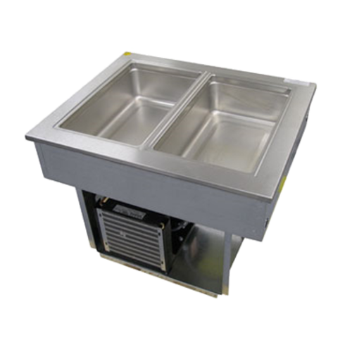 Delfield 8172-EFP 72" Drop-In Refrigerator W/ (5) Pan Capacity - Cold Wall Cooled, 115v-cityfoodequipment.com