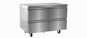 Delfield D4448NP 48"W Undercounter Refrigerator w/ (2) Sections & (4) Drawers, 115v-cityfoodequipment.com