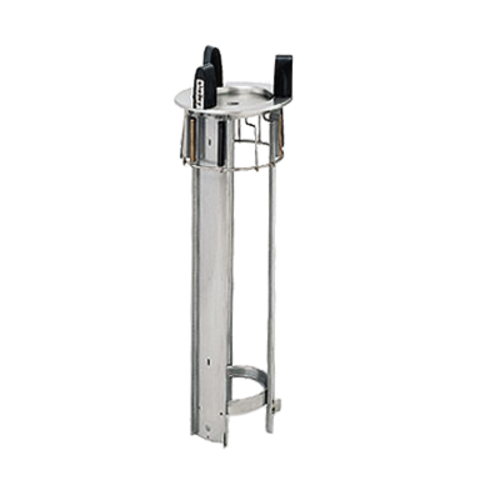 Delfield DIS-1013-ET 13 1/2" Heated Drop In Dish Dispenser - Stainless, 120v-cityfoodequipment.com